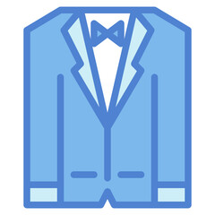 tuxedo two tone icon style