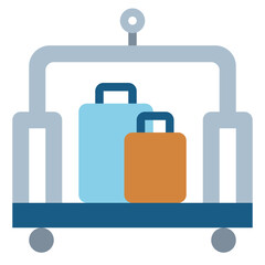 cart flat icon style