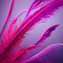 Obraz premium Feathers textures - AI Generated Art