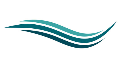 Deep teal sea, wave water sea ocean ripple, shape wavy
