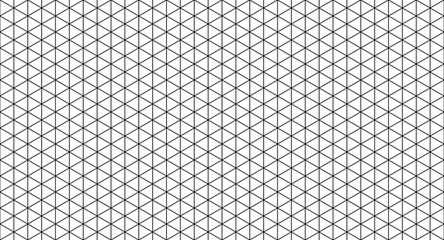 isometric graph paper. perspective grid template for architect. engineering seamless pattern. background for technical school paper. Vector