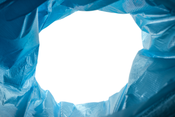 view from trash can, waste and garbage disposal and recycling concept, place for text or insertion of objects