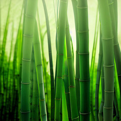 Bamboo textures - AI Generated Art