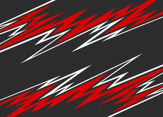 Abstract background with reflective sharp and spikes line pattern