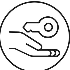 Key in hand. Real estate