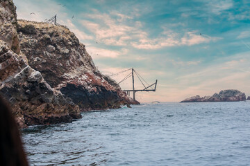 Ballestas Islands, group of islands near the city of Pisco, in Peru.