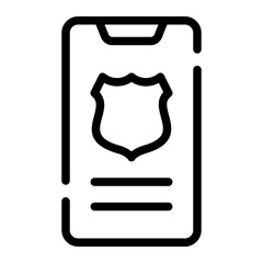 police call line icon