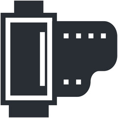 Film Reel Vector Icon