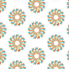 ceative modern seamless pattern vector for new season textile, wraping, background