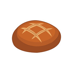 Obraz premium Tasty cookies vector. Design elements for print, card, poster, banner, and fabric. Vector illustration. 