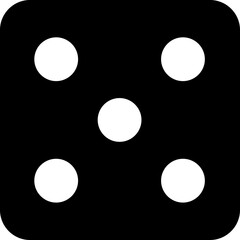 Dice glyph icon