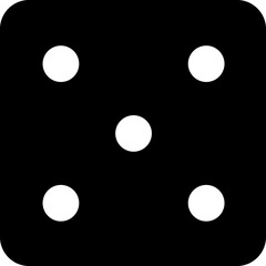 Dice glyph icon