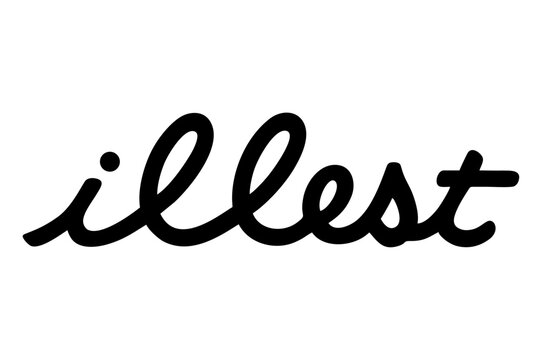 Illest Logo Vector Car Decal Sticker, Symbol Sport Logo