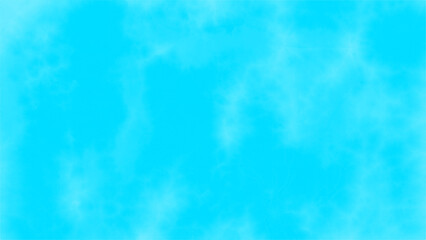 背景  水彩画  美しい 水 青 青空 手書き