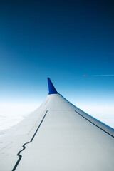 view from airplane window