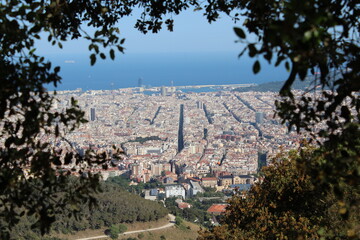 A bird's-eye view of Barcelona
