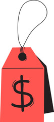 price tag shopping selling clipart