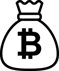 Bitcoin, mining, crypto symbol 
