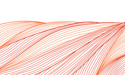 Abstract background line Japanese design red orange color muscle style 