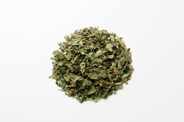 peppermint, herb tea leaves