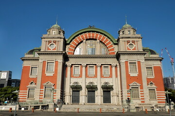 Obraz premium 大阪市中央公会堂 正面ファサード （中之島）