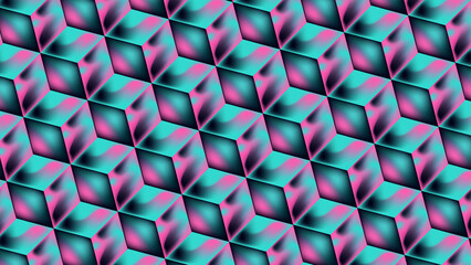 seamless geometric pattern with triangles