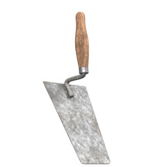 3d rendering illustration of a trowel