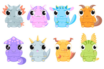 set of cartoon animals