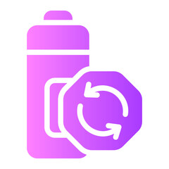 rechargeable gradient icon