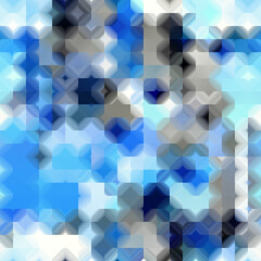 Geometric abstract pattern in low poly style. Seamless image