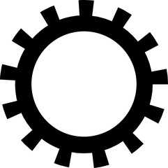 Germ, virus, bacteria black icon