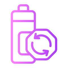 rechargeable gradient icon