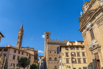 Fototapeta na wymiar Piazza di San Firenze, à Florence, Italie