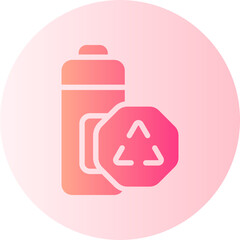 recycle gradient icon