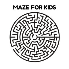 MAZE BOOK PAGES
