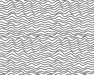 Simple wave lines background. Wavy texture for your design. Seamless pattern
