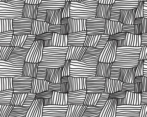 Abstract geometric hand drawn strokes, cross hatching texture, seamless pattern
