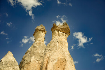 Pasabag Valley is one of the most popular attractions in Goreme. Cappadocia has epic fairy chimneys and cave dwellings. Turkey