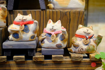 Cute Japan style Ceramic lucky cat