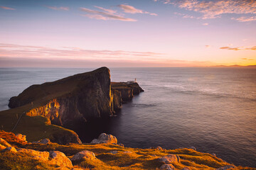 autumn landscape of the scottish highlands, scotland X