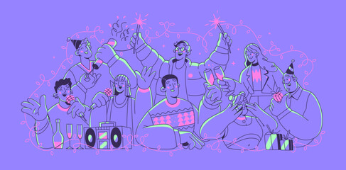 New Year's Eve party