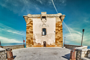 Torre Ligny in Trapani on Sicily in Italy - obrazy, fototapety, plakaty