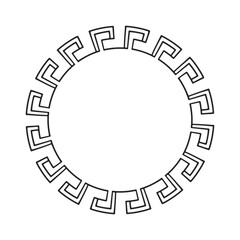 Abstract geometric frame. Squares.