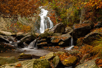 Cascade of Bayehon the highest waterfall of Belgium in the Ardennes, the Bayehon is a wild stream that rises in Neûr Lowé Fen. In Longfaye it hurls itself into the depths as a waterfall.