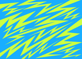 Abstract background with various lightning and arrow pattern