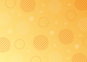 水玉　キラキラ　背景　オレンジ　グラデーション
