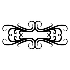 Fototapeta premium tattoo or ornamental icon