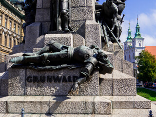 Grunwald Monument, Krakow, Poland