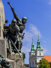 Grunwald Monument, Krakow, Poland