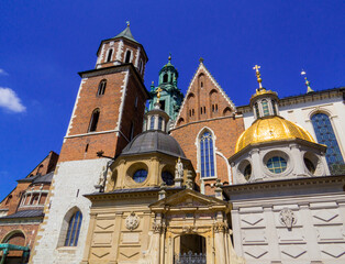 Obraz premium Wawel Cathedral, Krakow, Poland
